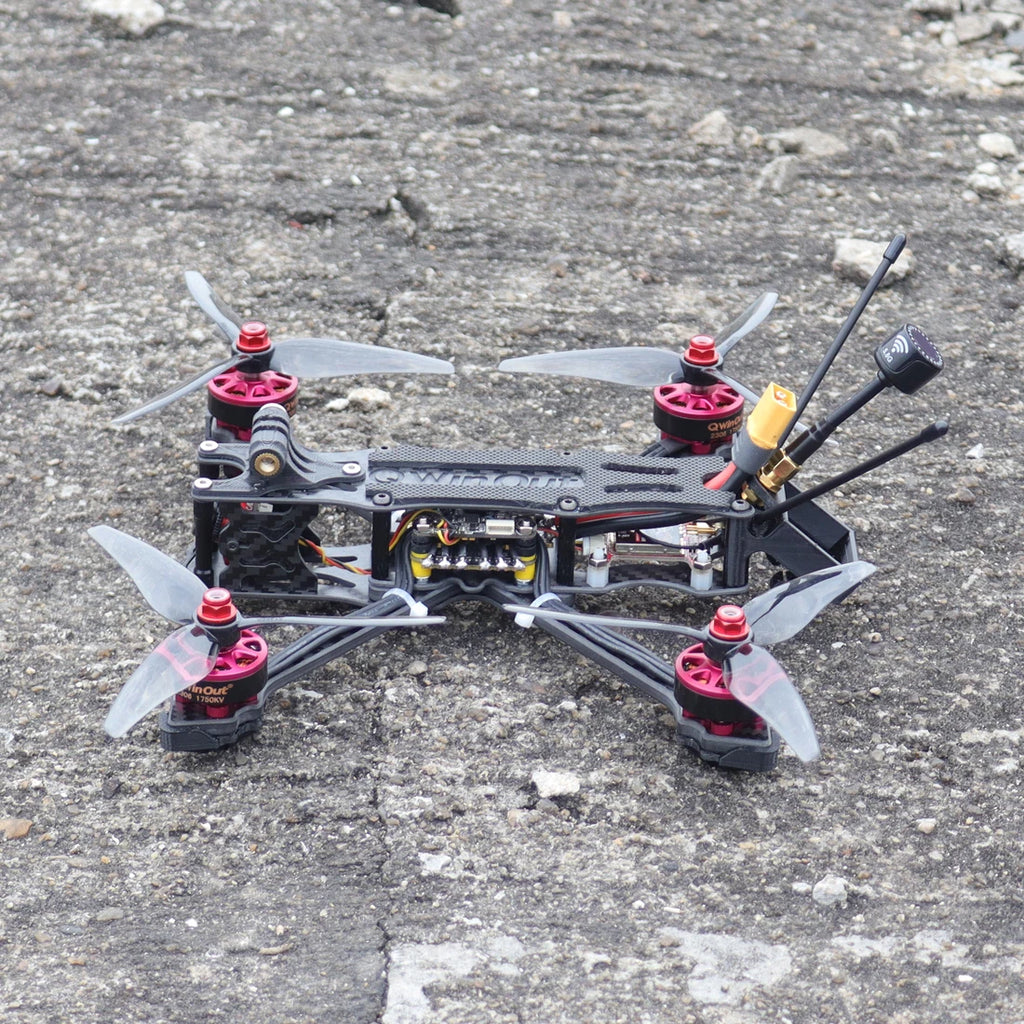 FPV Racing Drone 220mm RTF 4S Brushless Quadcopter Kit Tidesmit