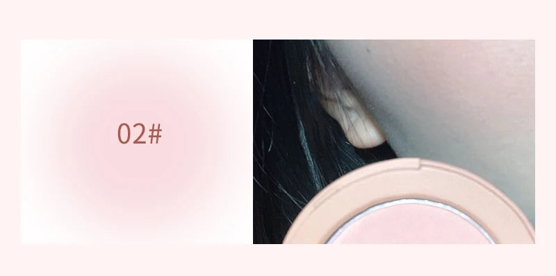Tidesmit Herorange monochrome matte blush powder peach orange soft focus long lasting waterproof makeup swatch
