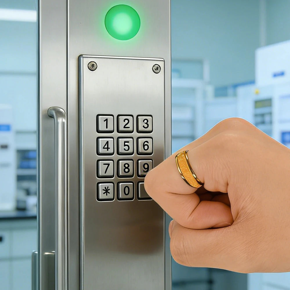 RFID Smart Health Ring - Ceramic 125kHz Access Control Tidesmit