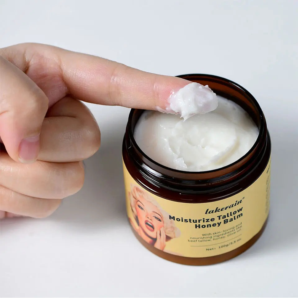 Beef Tallow Face Cream Lasting Moisturizing Soothing Facial Skin Firming Increase Facial Elasticity Nourishing Smooth SkinCare