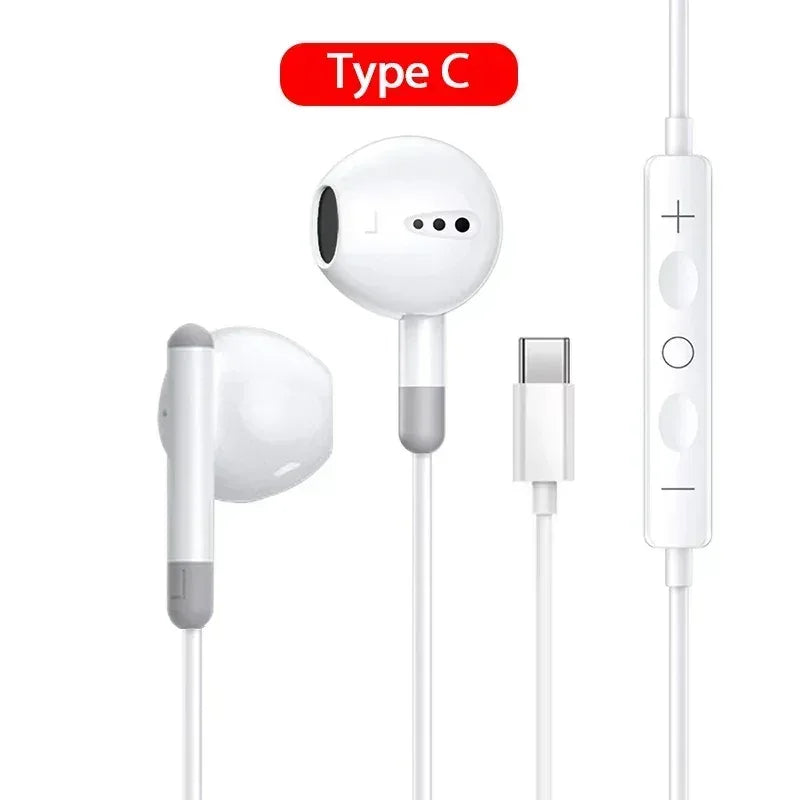 Tidesmit USB C Noise Isolating Wired Earbuds for iPhone 15 Type C Tidesmit