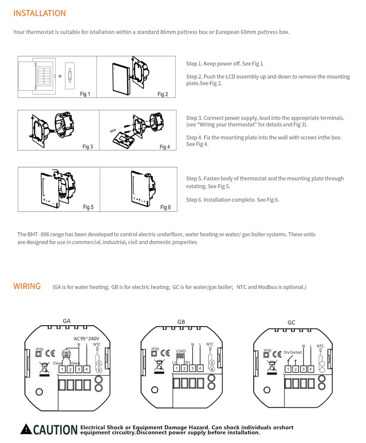 Wifi Heating Thermostat Warm Floor Gas Boiler Digital Temperature Controller 220V Tuya Smart Life Alexa Google Home Assistant