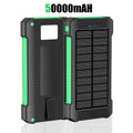 50000mAh Portable Charger - Waterproof High Capacity Power Bank Green 50000mAh Tidesmit