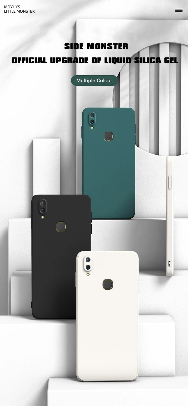 Liquid Silicone Phone Case for Xiaomi Redmi - Shockproof Cover Tidesmit