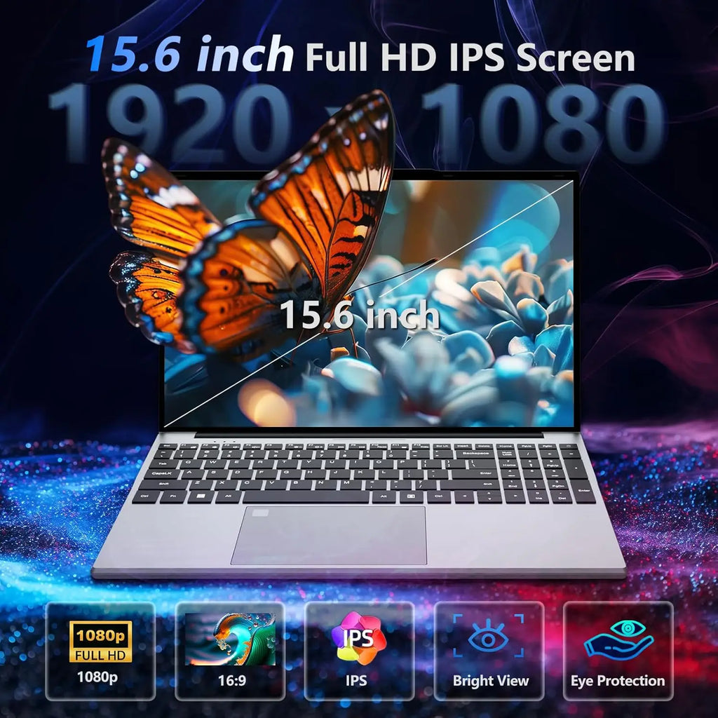 Windows 11 Gaming Laptop 15.6" Intel Core i9 10980HK/i3 6100U PC Gamer Computer 16GB RAM SSD 1TB Notebook PC Bag Office Laptop