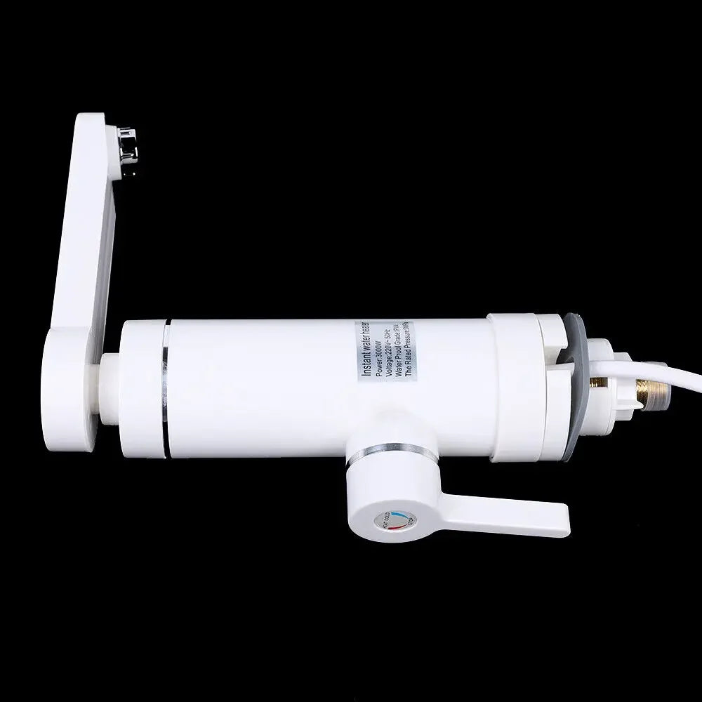 3KW Electric Instantaneous Water Heater LED Tap Bathroom Kitchen Instant Hot Tap