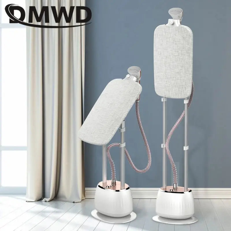 Tidesmit 1.8KW vertical garment steamer with 10-gear adjustable settings, iron board, and telescopic pole
