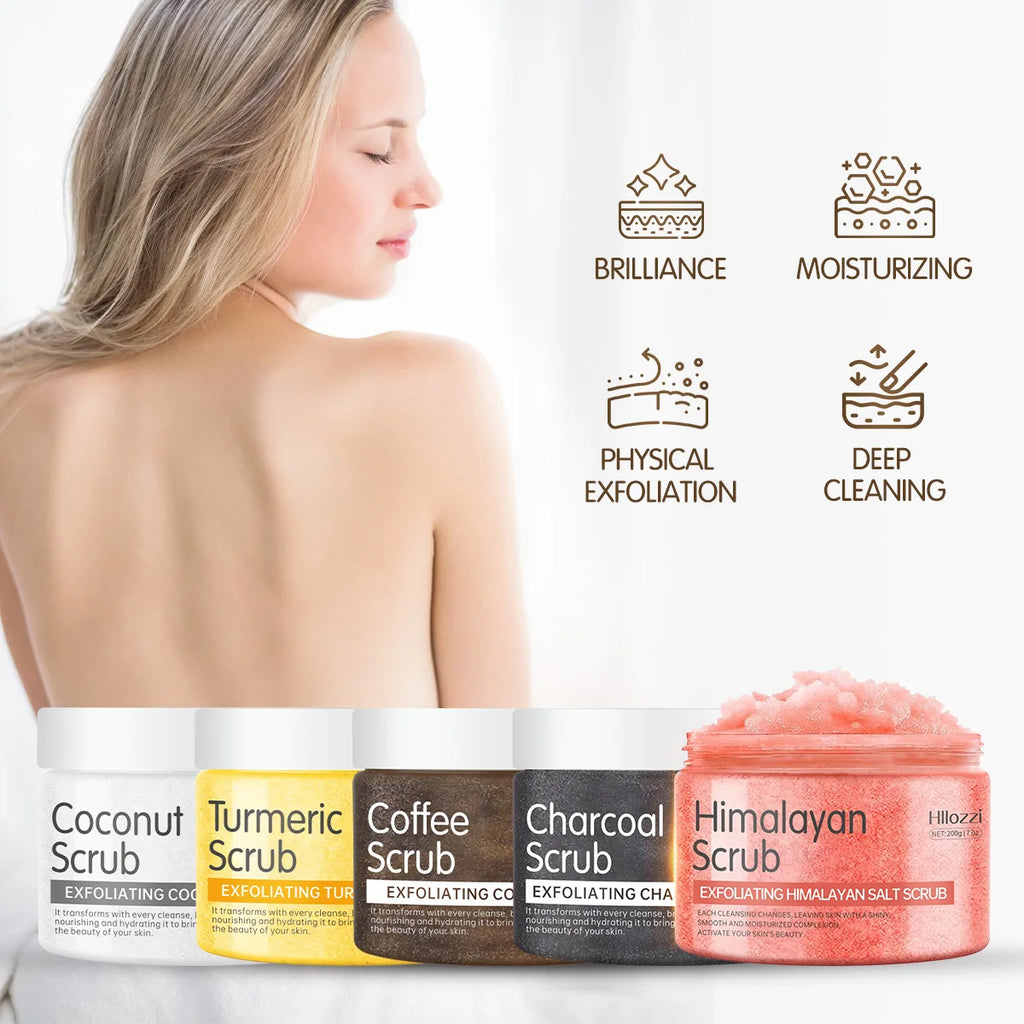 Exfoliating Body Scrub – Himalayan Salt & Coffee – 200g | Tidesmit Scrubs Treatments Tidesmit