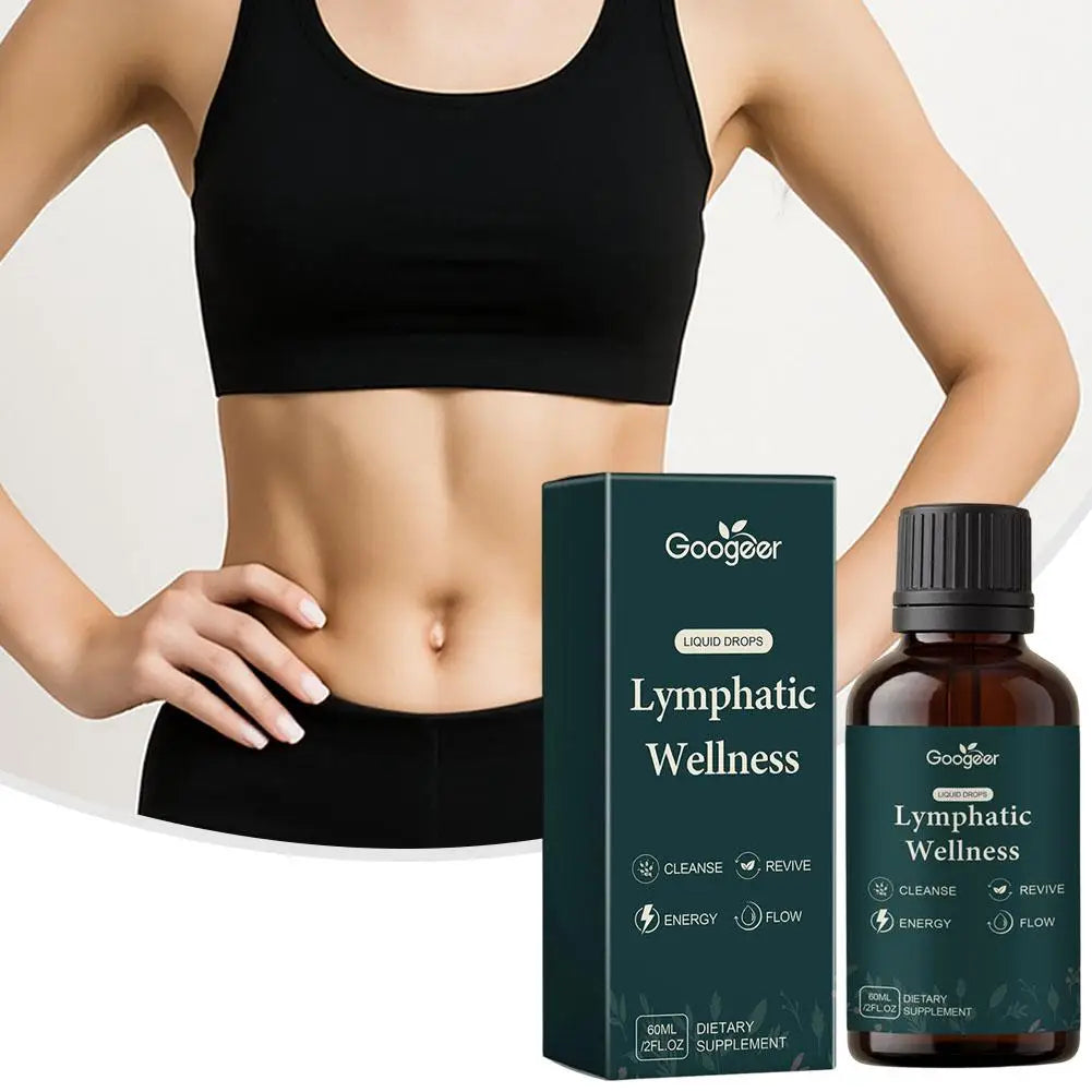 Lymphatic Drainage Drops 2000mg Herbal Blend with Elderberry Echinacea Dandelio Supports Lymphatic Drainage, Immune System
