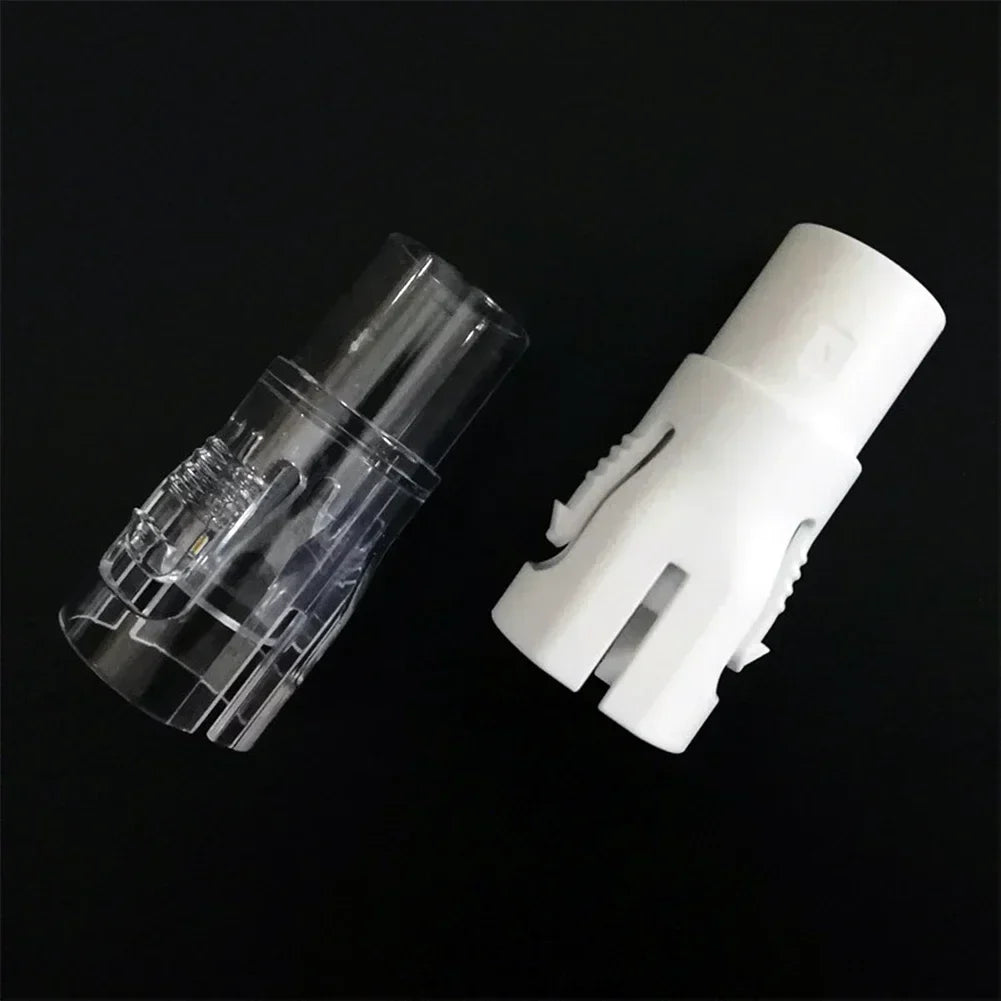 1Pc White/Transparent Hose Connector For ResMed AirMini For CPAP Tube CPAP Hose Port to Air Nasal Masks Accessories