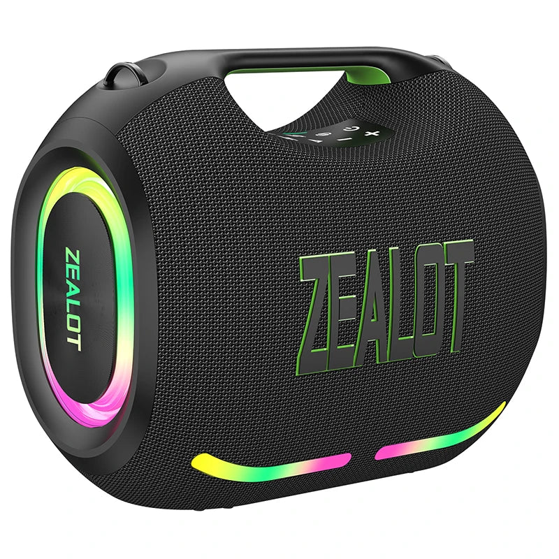 ZEALOT-ZE01 300W Big Power Wireless Speaker TWS Subwoofer Bluetooth Speaker High Volume Waterproof Portable Mobile Power HIFI Sound Qual Ultra-Long Battery Life