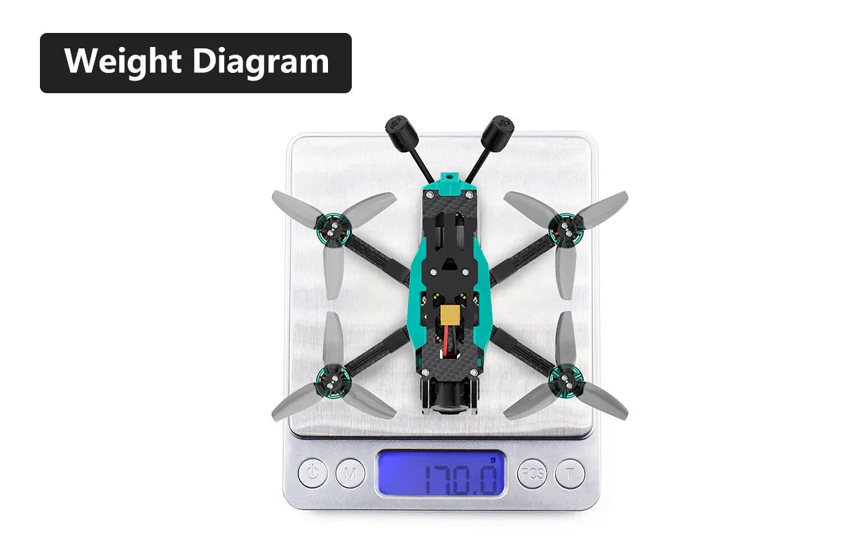 3 Inch Freestyle FPV Drone with O4 Pro HD System and ELRS Tidesmit