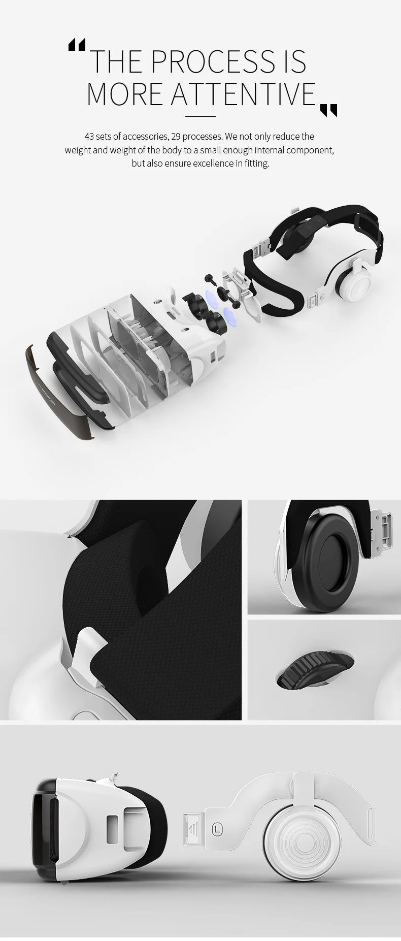VR Headset for Smartphone - Immersive Gaming & Augmented Reality Goggles Tidesmit