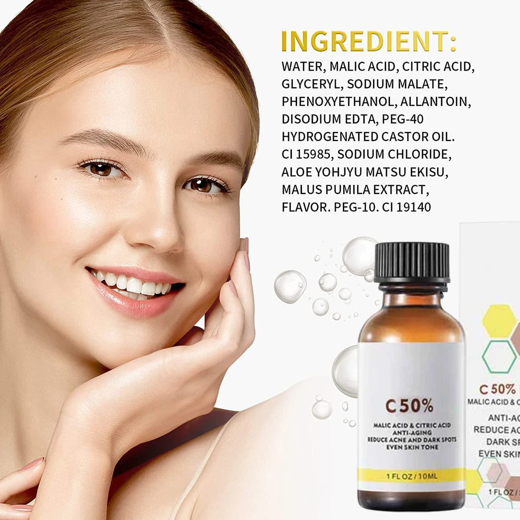 Acid Peeling Serum Chemical Exfoliant Peel for remove Face Dark Skin Spots Whiten Lighten Melanin Peeling Solution Skin Peel