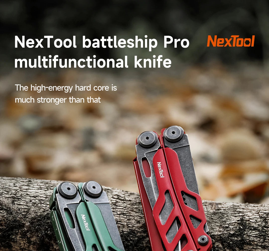 NexTool Flagship Pro 16-in-1 Multi-tool Pliers EDC Folding Knife Camping Gear Outdoor Survival Kit Portable Tool Set
