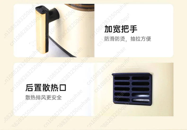 Air Fryer Multifunctional Household Large Capacity Electric Oven Automatic Smart Fry Machine