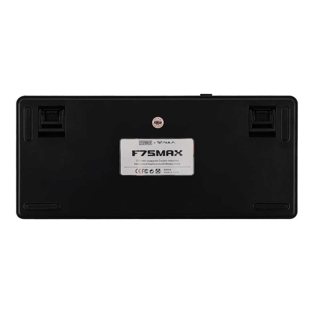 EPOMAKER X AULA F75 MAX Compact 75% ANSI Layout Wired/Bluetooth/2.4GHz Wireless Mechanical Keyboard with TFT Screen and a Knob