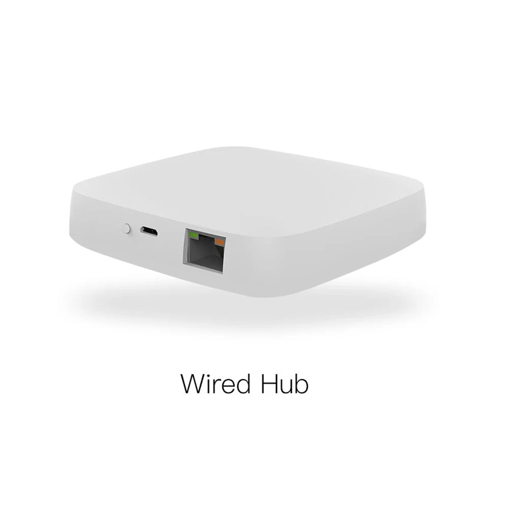 ZigBee Wired Gateway Hub for Smart Home Automation and WiFi Connectivity Zigbee Wired Hub Tidesmit