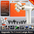 Tidesmit Electric Massage Gun | 99 Levels | Deep Tissue Recovery Fascia Gun White Set Tidesmit