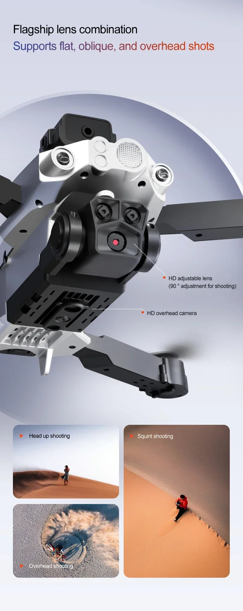 8K GPS Drone with Triple Camera - Obstacle Avoidance & Foldable Design Tidesmit