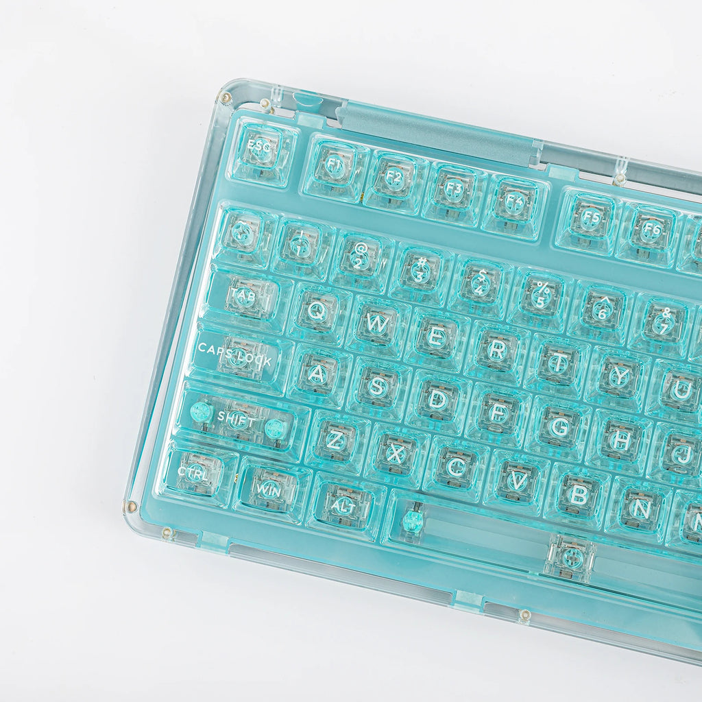 KiiBOOM Phantom 98 98-key Hot-swappable Wired/Bluetooth5.0/2.4GHz Wireless Acrylic Gasket Mechanical Keyboard