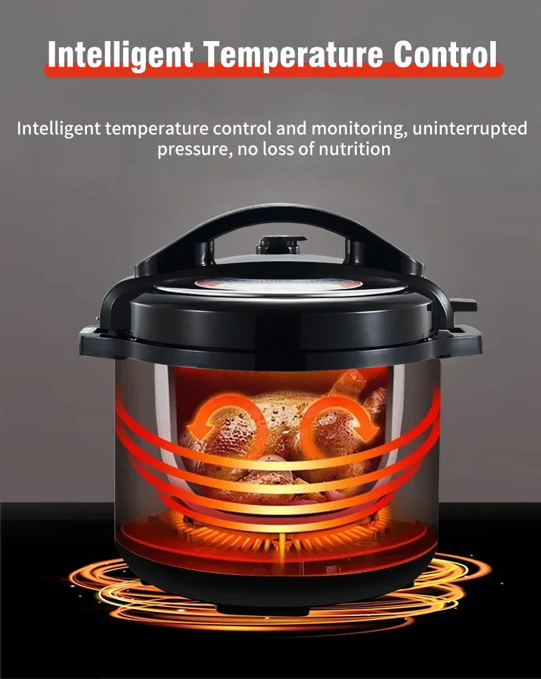 Tidesmit 5L stainless steel electric pressure cooker and smart multicooker hero view for efficient kitchen cooking
