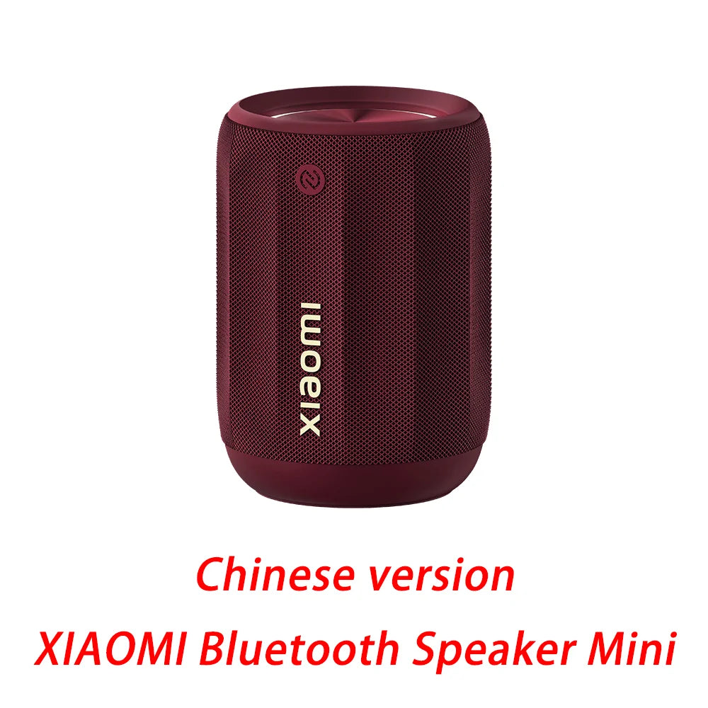 Original Xiaomi Bluetooth Speaker Mini is compact and portable, with an RGB ambient light ring offering customizable colors CN.