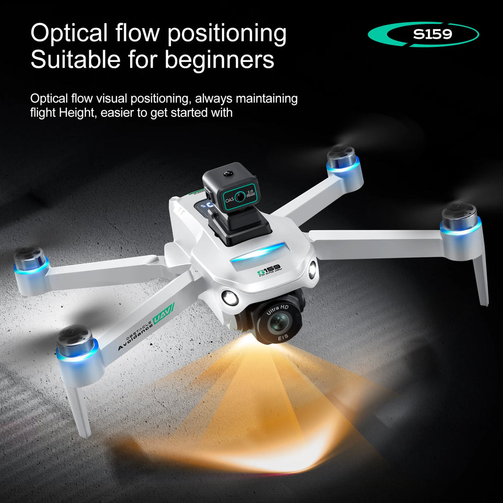 4K GPS Drone with Dual Camera and Remote Screen - Foldable Design Tidesmit