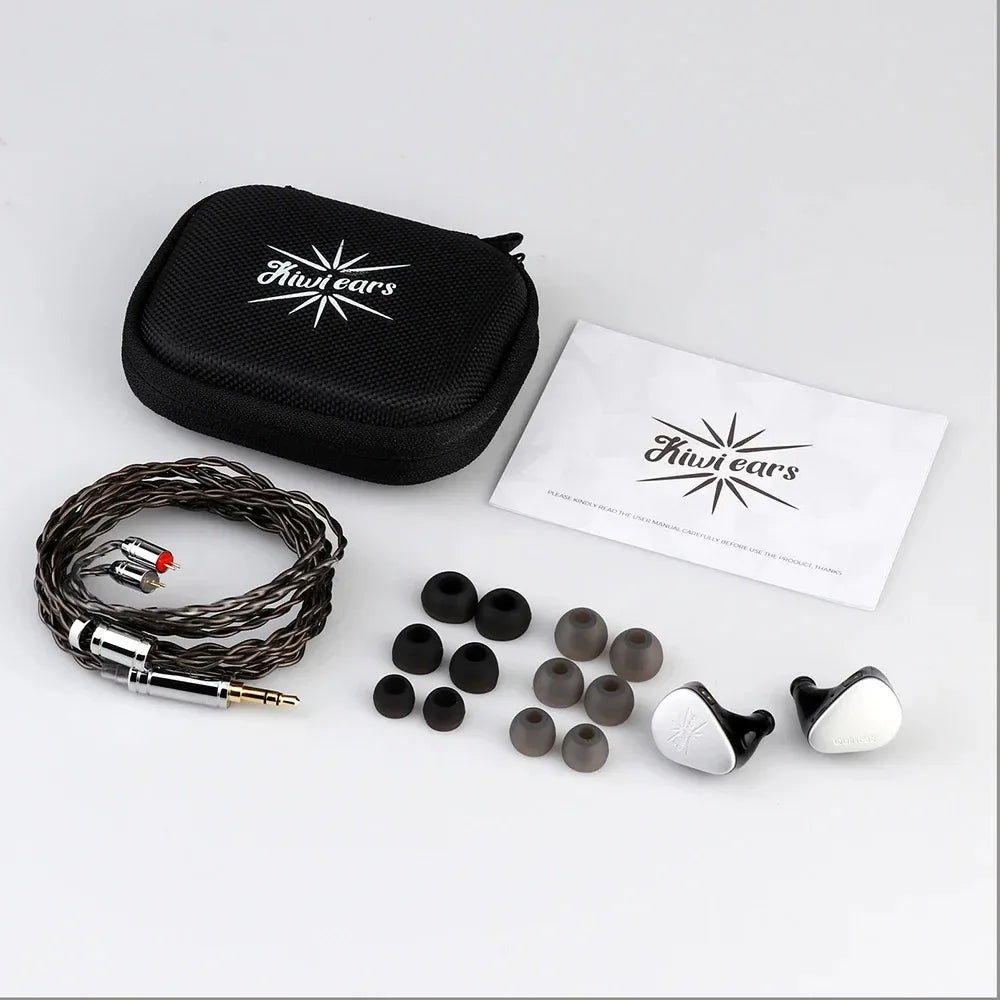 Kiwi Ears Quintet Quad Driver Hybrid IEM by Tidesmit Tidesmit