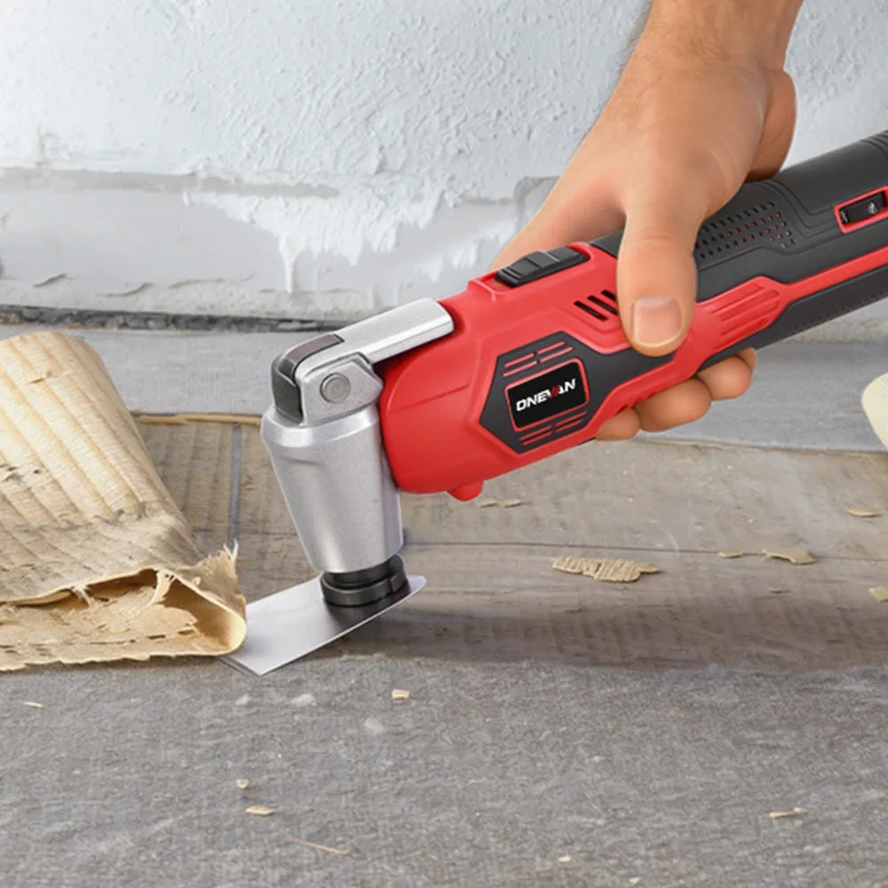 20000OPM Oscillating Multifunction Tool 6Gear Electric Trimmer Saw Shovel Cutting Woodworking Tool For Makita 18V Battery Pin