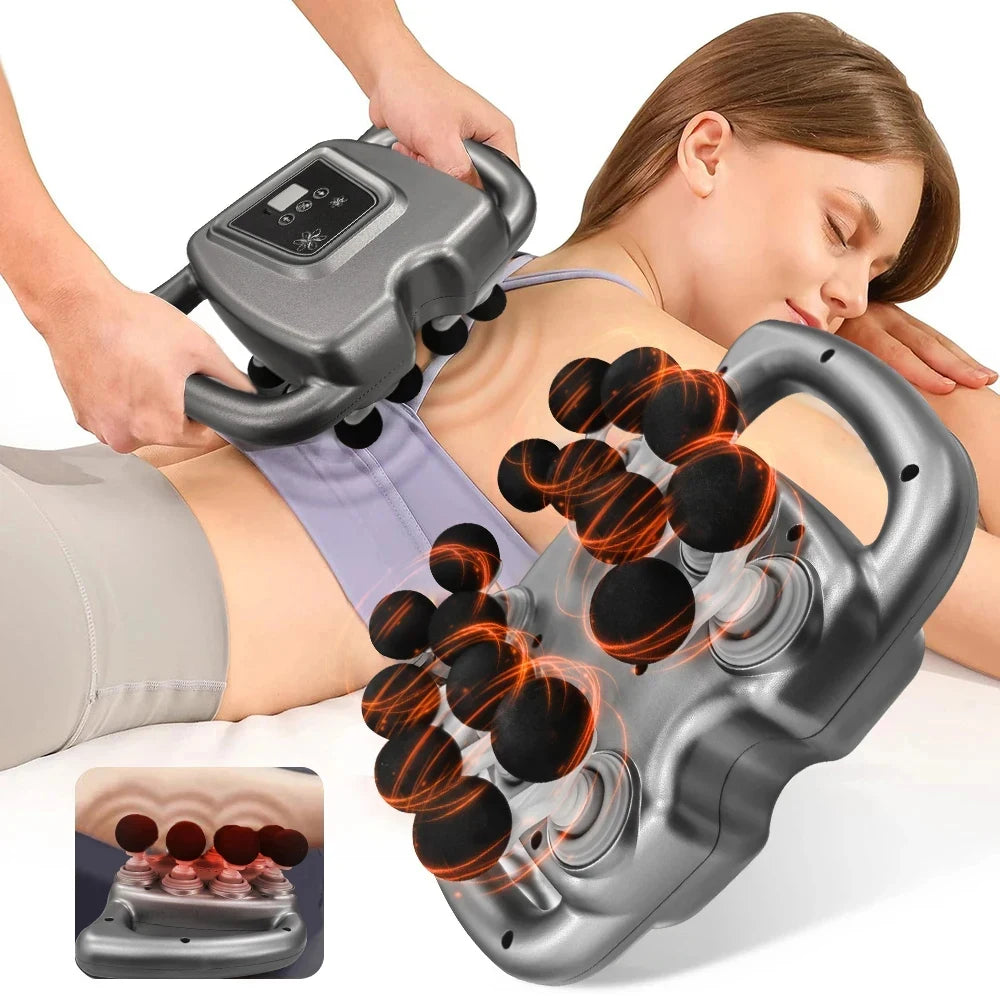 Muscle Massage Gun: 16-Speed Deep Tissue Relief & Recovery Device Body Shaping Massage Equipment Tidesmit