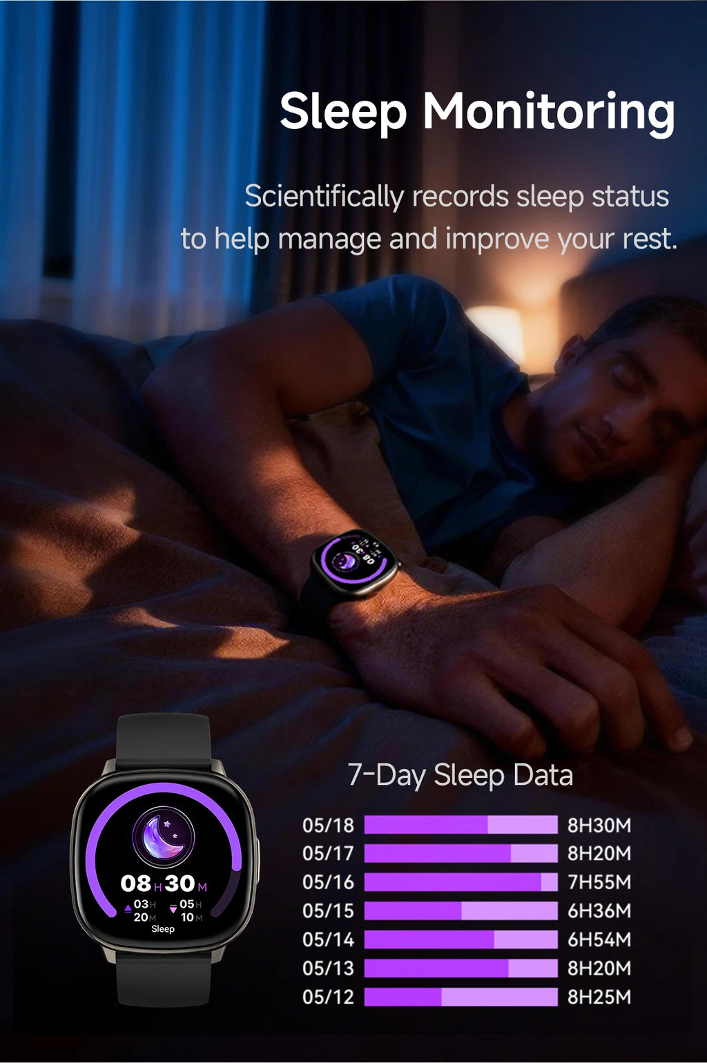 2026 New Fashion HD17 Air Smart Watch for Unisex Breathing Training Heart Rate Sleep Pressure Monitoring Waterproof BT Calling