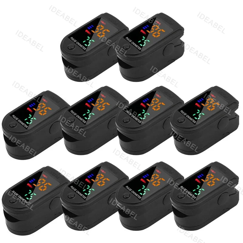 1-10P Finger Pulse Oximeter OLED Blood Oxygen Saturation Heart Rate Monitor Oxymeters Medical With Respiratory Digital Oximeter