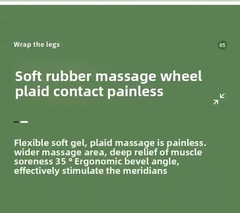 Massage Roller for Muscle Relief with Detachable Handle - Tidesmit Massage Roller Tidesmit