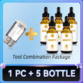 Scalp Massager Serum Applicator - Portable Hair Growth Treatment Tool Massage Cushion 1PC with 5bottles Tidesmit