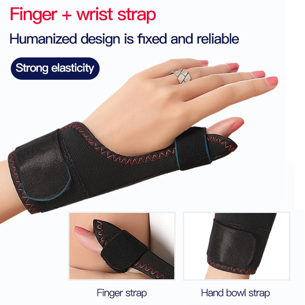 Electric Thumb Support Massager with Heat Therapy for Joint Wellness Relaxation Treatment Tidesmit