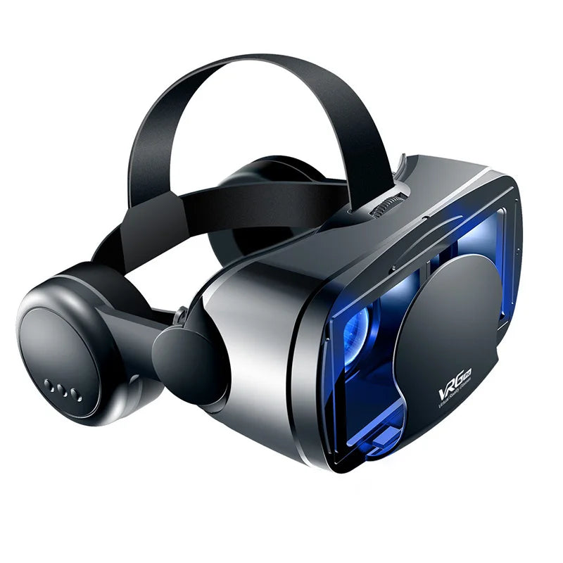 VR Headset for Smartphone - Wide Angle 3D Glasses with Spatial Audio Tidesmit