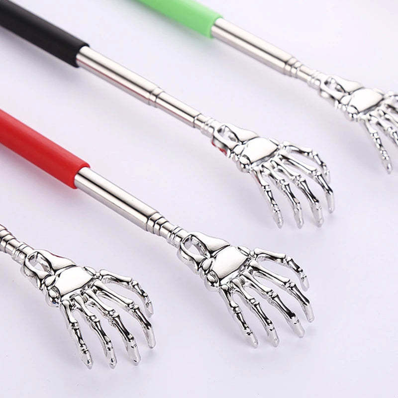 Telescopic Back Scratcher Stainless Steel Retractable Massager Back Massage Instrument Tidesmit
