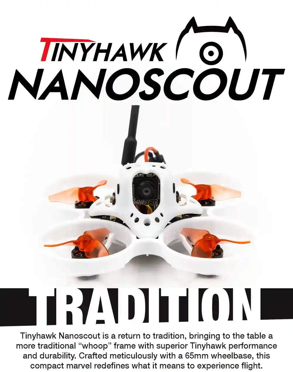 Emax Tinyhawk 65mm FPV Racing Drone with ELRS - Tidesmit Tidesmit