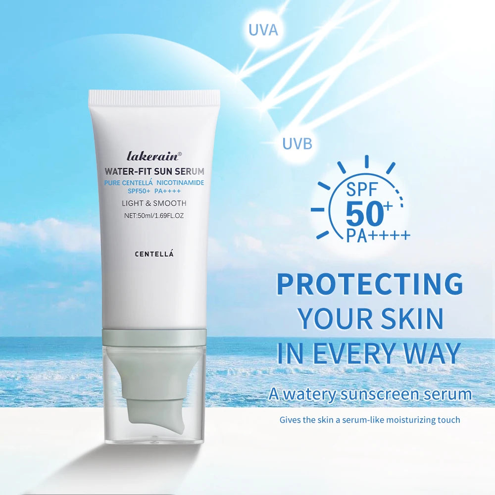 Tidesmit SPF 50+ hydrating sun block isolation cream for face makeup providing high UV protection and antioxidants