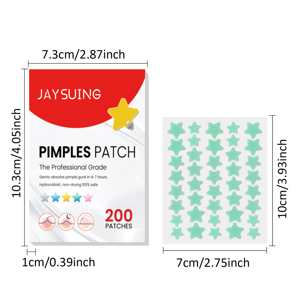 Acne Pimple Patches Sticker Repair Acne Scars Fade Blemishes Conceal Pimples Hydrocolloid Invisible Pimple Remover Tool SkinCare