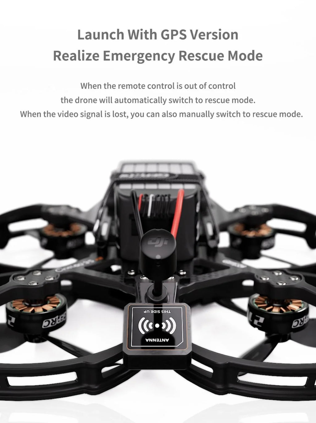 GEPRC CineLog35 V2 FPV Drone 6S Analog - Precise Cinematography Tidesmit
