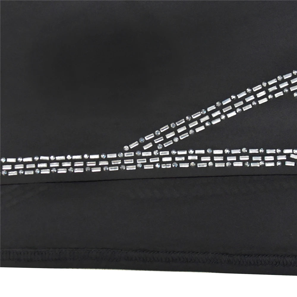 HBLL Women Dresses for Special Occasions Sexy Rhinestone Cocktail Floor Length Long Maxi Dress Evening Party Birthday Dresses