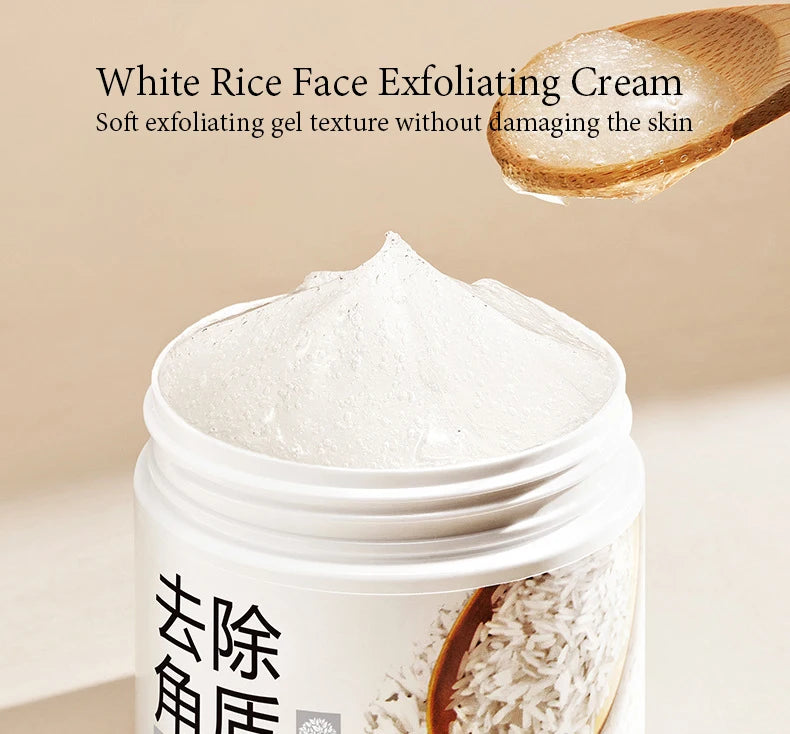 White Rice Exfoliating Gel - Gentle Brightening Facial Scrub | Tidesmit Scrubs Treatments Tidesmit