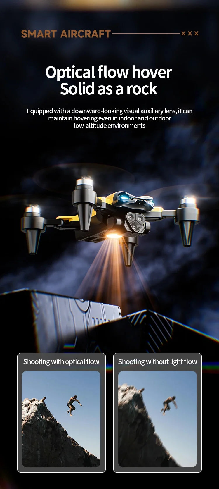 8K Camera Drone with Obstacle Avoidance & Brushless Motor - M5 Series Tidesmit