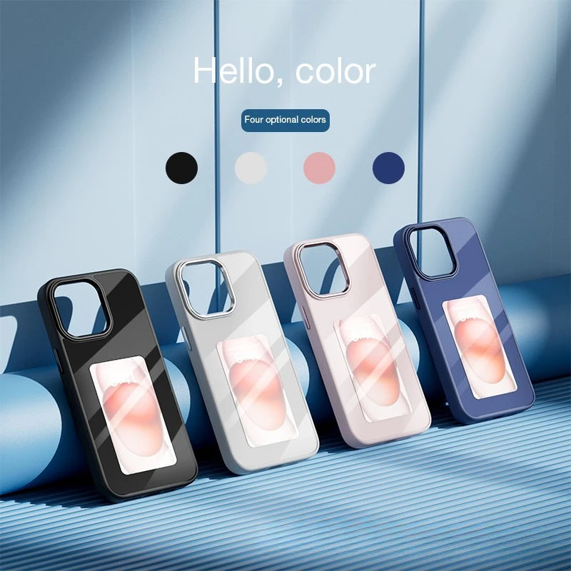 E Ink Phone Case for iPhone 16 Pro Max with NFC Display and Drop Protection Tidesmit