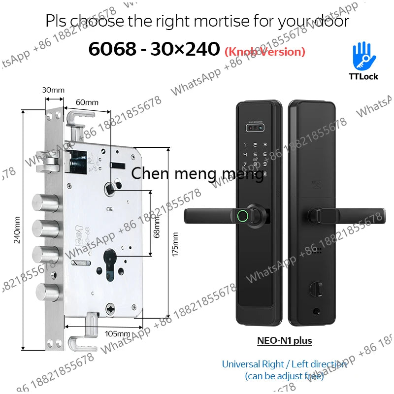 3D Face Recognition Digital Door Camera Fingerprint cerradura inteligente Electronic Smart Door Lock For Home
