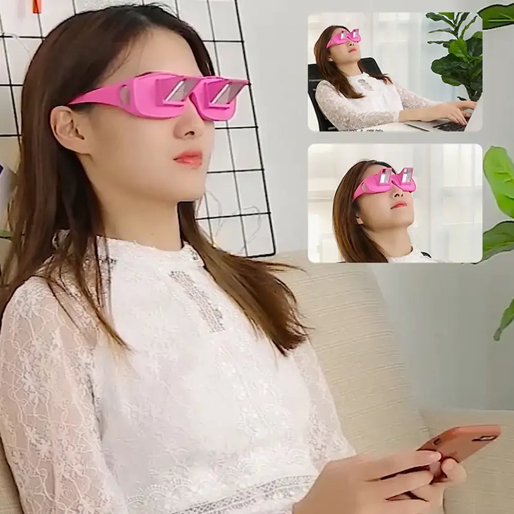 Lazy Reading Glasses - Prismatic Periscope View for Bed by Tidesmit Tidesmit