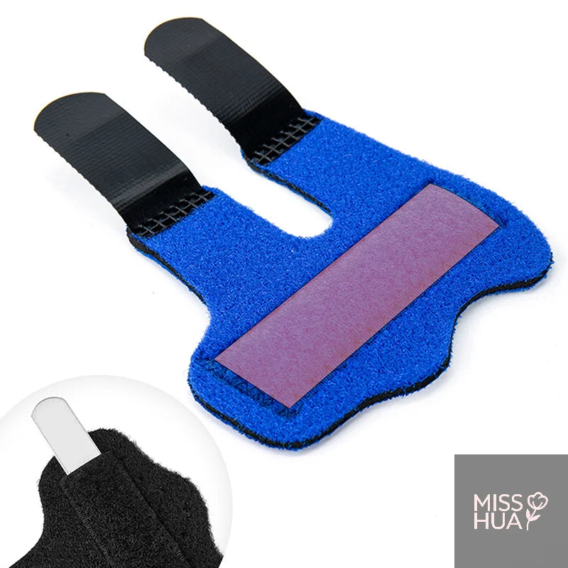 HUA  Adjustable Finger Corrector Splint Steel Plate Pain Relief Finger Brace Support Hand Splint Fix Strap Protector Breathable