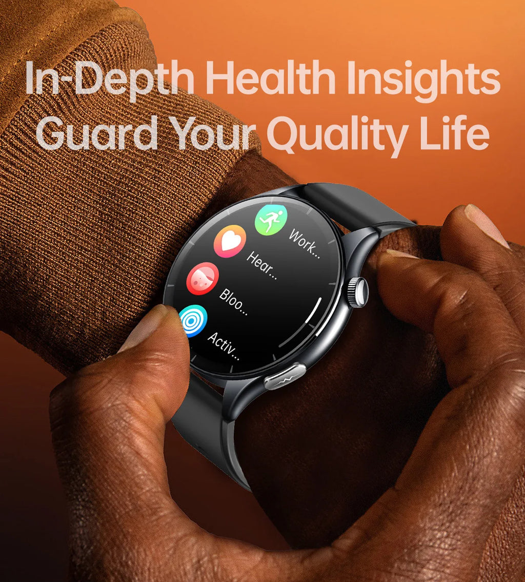 2026 New Health Analysis ECG+PPG Smart Watch Body Fat Uric Acid Blood Pressure Heart Rate Tracker NFC Smartwatch For Android IOS